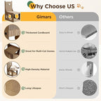 Gimars Walnut Chair Cat House, MZB-HCS-H