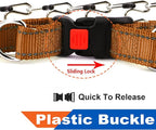 Supet Dog Training Collar for Small Medium Large Dogs with Quick Release Buckle, Adjustable No Pull Dog Collar with Nylon Cover