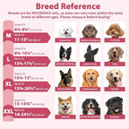 BARKLESS Sturdy No Pull Head Collar for Medium Large Dogs, Gentle Reflective Head Halter with Safety Link, Adjustable Nylon Dog Training Muzzle Leash for Walking Control (Hot Pink, XL)