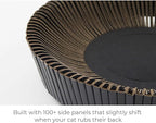 Nest Cat Scratcher Lounge Bed (Midnight Black Un-Assembled)