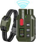 Dogs Training Collar 1968FT Dog Training Collar with Remote, IP67 Waterproof Rechargeable Collar with 4 Training Modes (Beep&Vibration but Fully Safe for Pets) for Small Medium Large Dogs