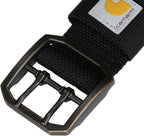 Carhartt Pet Fully Adjustable Wide Webbing Collar for Dogs, Heavy Duty Nylon for Walking & Training, Black, Medium