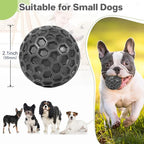 Indestructible Squeaky Dog Balls Puppy Toys, Interactive Dog Toys for Small Dogs, Puppy Chew Toys for Teething and Relax, Dogs Chew Toy Balls Small Toys for Small Breed