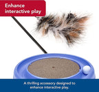 Coastal Pet - Turbo Pet Cat Bundle - Teaser Cat Toy & Scratcher Cat Toy