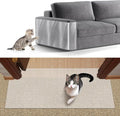 8.2ftx12.2inch Cat Carpet Protector, Robust Plastic Pets Scratch Stopper for Carpet, Widely Use,Clear Non-Slip Nail for Floor/Bedroom/Doorway/Porch Use,Prevent Carpets from Scratchin (8.2ftx12.2inch)