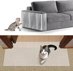 8.2ftx12.2inch Cat Carpet Protector, Robust Plastic Pets Scratch Stopper for Carpet, Widely Use,Clear Non-Slip Nail for Floor/Bedroom/Doorway/Porch Use,Prevent Carpets from Scratchin (8.2ftx12.2inch)