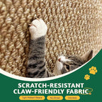 ENONCI Corner Cat Scratcher Wall Mounted for Indoor Cats, Cat Scratcher Pad for Door Frame, 19.6X9.8 Inch Anti Cat Scratch Door Furniture Protector for Couches and Walls