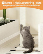 Cat Tree for Indoor Cats,40 Inches Cat Tower with Cozy Condo, Scratching Posts, Multi-Level Activity Center for Large Cats and Kittens, Beige