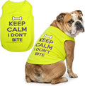 Parisian Pet Dog Shirt – 100% Cotton Shirts for Large Dogs – Sleeveless Puppy Vest – Lightweight and Breathable Pet Apparel – Pullover Summer Dog Clothes - Stretchy Funny T Shirts for Dogs
