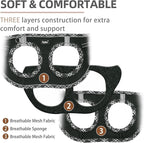 PUPTECK Dog Harness and Leash Set for Small Medium Dogs No Pull Step-in Soft Mesh Puppy Cat Vest Harnesses Reflective at Night, Upgraded New Black XS