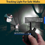 Educator ET-800 “The Boss” Dog Training E-Collar with Remote–1 Mile Range, 100 Levels Stimulation,Waterproof & Rechargeable–For Med & Lg Dogs 15 lbs+–Night Tracking Light, Expandable to 2 Dogs,Black