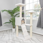 Armarkat B5301 53-Inch Cat Tree, Ivory