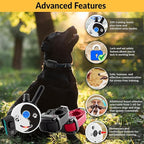 E-Collar – Educator ZEN-302-1/2 Mile Waterproof Remote Dog Training Collar Includes Premium Finger Clicker Trainer, 100 Programmable Levels + Vibration + Light + Sound