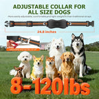 Shock Collar for Dog - 3300FT Dog Shock Collar with Remote, IP67 Waterproof Training Collar with 3 Modes & LED Light, Rechargeable e Collar for Large Medium Small Dogs