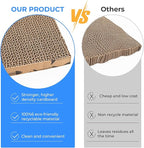 Cat Scratcher Cardboard Cat Scratching Board Cat Scratchers for Indoor Cats Cat Scratching pad (1pcs)