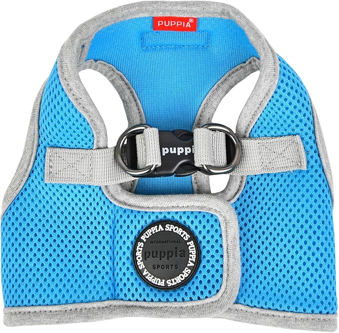Puppia Soft Vest Harness B II - Sky Blue - S