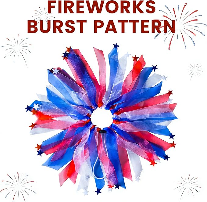 1PC Dog Independence Day Costume - Dog Cat Patriotic Collar Puppy Collar Patterns Pet Tutu Collar Pet Blue Costume for Dogs Small Medium Dogs