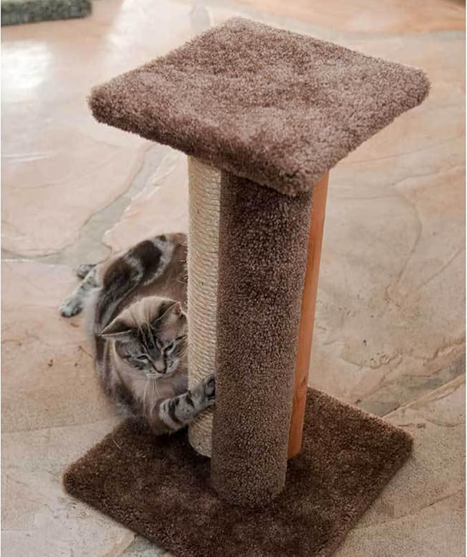New Cat Condos Premier Triple Cat Scratcher, Green