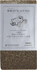 Scratch Lounge Cardboard Floor Refill - for Classic 12x18 Cat Scratchers - Heavy Duty Durable Lasts 10x Longer Than Conventional Scratchers