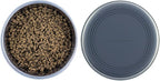 2.5 lb Weighted Dog Bowl - No Slip, No Tip - Heavy Stainless Steel Dog Bowl with Silicone Rubber Foot