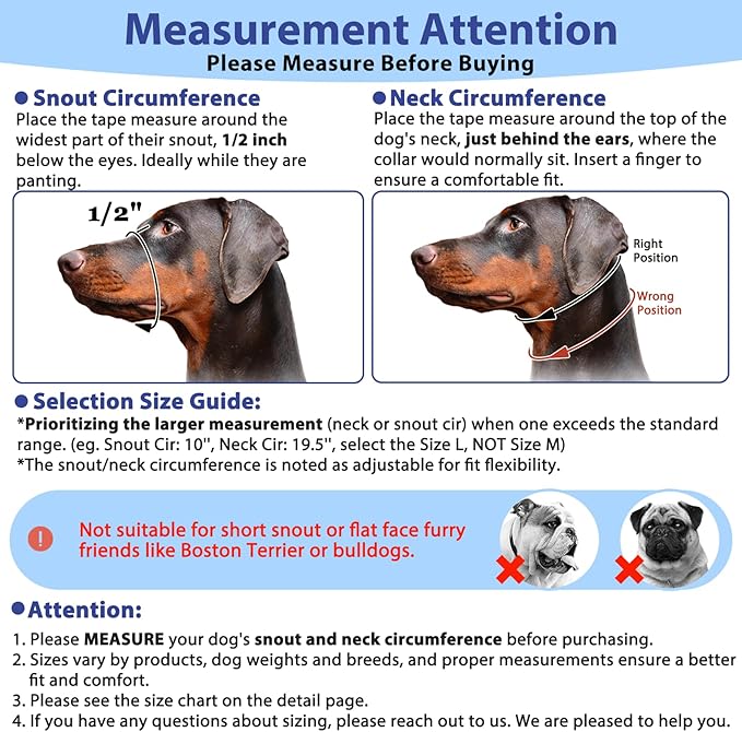 BARKLESS Soft Dog Head Collar, Patented Padded No Pull Head Halter, Training Nose Leash with Safety Link for Medium Large Dogs, Adjustable Muzzle Leash, Easy Control for Walking(Blue, XL)