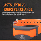 SportDOG SportTrainer Remote Trainer - Reliable Off-Leash Control - OLED Screen - Waterproof Dog Training Collar - Rechargeable E-Collar - 1/2 Mile-Range - Orange