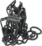 Herm Sprenger Black Stainless Steel Dog Prong Collar with Easy On Assembly Chain Professional Training Pinch Collar for Small Medium Large Dogs Made in Germany (24in x 3.2mm (Neck Size up to 19in))