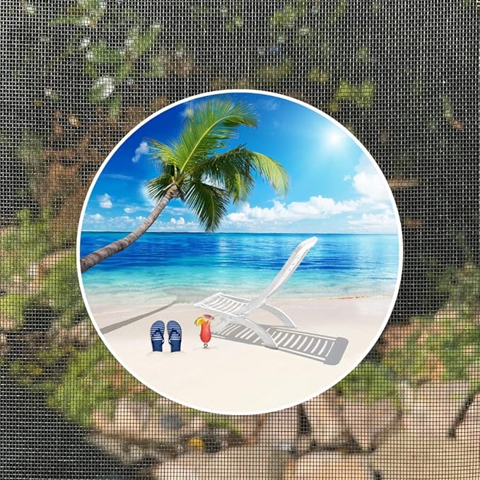 Screen Door Magnets Double Sided – Keep People, Kids, and Dogs from Running into The Screen Door - Robbins Aria Beach