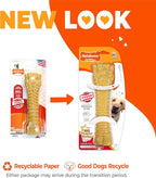 Nylabone Power Chew Textured Knuckle Bone - Dog Toys for Aggressive Chewers - Peanut Butter Chew Toy - Large Dog Chew Toys - Peanut Butter Flavor, X-Large - Over 50 Ibs. (1 Count)