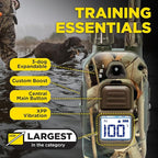 Dogtra 1900X Camouflage E-Collar - 3/4 Mile Range, Dogs 45 lbs+, IPX9K Waterproof, 100 Stimulation Levels, Vibration, Tone, Rechargeable - Ideal for Dog Owners and Professional Trainers