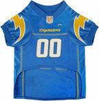 Pets First NFL Los Angeles Chargers Dog Jersey, Size Small, Football Shirt Costume for Pet, Dog Sports T-Shirt, NFL Team Clothing for Cats, Licensed Pet Apparel Available in 7 Sizes and 32 Teams