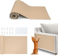Best Pet Supplies Catify Cat Scratcher, Fun Interactive Scratchers, Posts, Poles, Claw Safe, Furniture Saver Indoor Play Support Natural Cat Behaviors Heavy Duty - Beige, 78.7 x 15.8