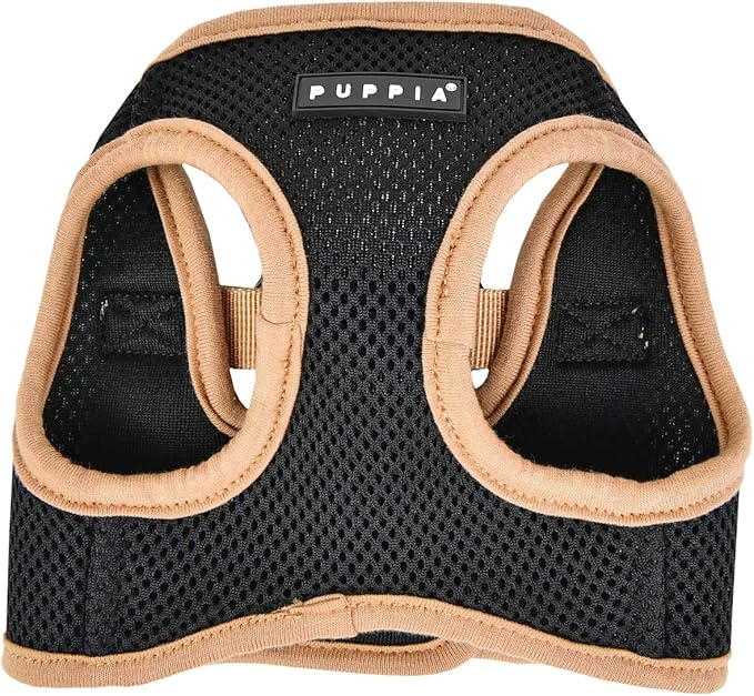 Puppia Soft Vest Harness B II - Black - S