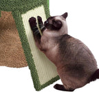 Topeakmart 42″ H Cactus Cat Tree,Cute Cat Tower w/Scratching Posts,Indoor Cats Furniture Pet Activity Center Play House w/Platform/Condo/Basket&Hanging Ball