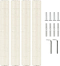 4 Pcs 2.9in 7.4cm Diameter Scratching Post Replacement Pole for Cat Tree (M8, 19.7in/50cm)
