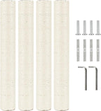 4 Pcs 2.9in 7.4cm Diameter Scratching Post Replacement Pole for Cat Tree (M8, 19.7in/50cm)