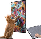 The Cat Ladies Scratching Poster - Wall Scratcher Pads - Scratch Mat Art Print for Indoor Cats - Furniture, Couch, and Carpet Protector - Wall Mounted or Floor Sisal Scratchers
