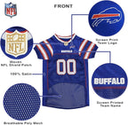 NFL Buffalo Bills Dog Jersey - Small, Football Jersey Costume for Dogs