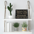 No Soliciting Sign For House, Do Not Knock Or Ring Doorbell, Do Not Knock Or Ring Doorbell, Rustic Hanging Sign For Front Door, Nursery Home Bedroom - f002