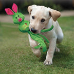 KONG Wubba Friends Ballistic Dog Toy - Durable Interactive Squeaky Toy for Dogs, Assorted Colors/Animals, Ideal for Fetch & Tug-of-War (Extra Large)