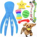 Puppy Toys 8 Pack for Small Dogs, Luxury Dog Chew Toys with Squeaky Plush Toys, Rope Toys and Ball, Teething Toys for Puppy Supplies