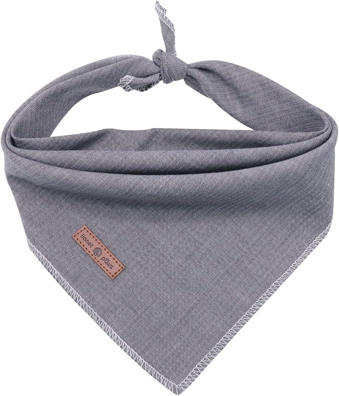 Lionet Paws Dog Bandana for Small Medium Large Dogs, Cat Dogs Kerchief Triangle Bibs Scarf for Girl or Boy