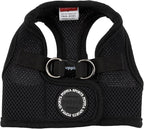 Puppia Soft Vest Dog Harness - Black - Medium