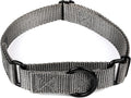 Country Brook Petz - Martingale Dog Collar - Heavy-Duty Training Collar with No Buckle - Service Dog Collar for All Pups - 10+ Cool Colors (Charcoal, 3/4 Inch, Small)