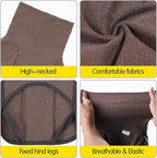 Dog Sweater Pullover Cold Weather Vest for Dogs Dog Sweatshirt & Jacket for Indoor and Outdoor Use (X-Small, Brown)