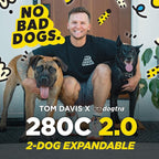 Dogtra E-Collar Tom Davis 280C 2.0 [2025 Edition], Boost & Lock, Waterproof, 1/2-Mile Range Dog Training Collar with Remote, Rechargeable, 127 Levels, Vibration, Bungee, No Bad Dogs Trainers