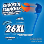 Chuckit! Ultra Ball Dog Toy - Size XL - For Dogs 100+ lbs - Made from Durable Rubber - Super Bouncy - Floats in Water - 3.5-inch Diameter - Pack of 1