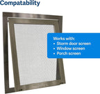 PetSafe Pet Screen Door - Heavy Duty, Tear- & Puncture-Resistant Dog & Cat Mesh Flap - Storm Door Compatible - Small - for Dogs & Cats up to 30 lb