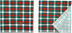 Elegant little tail Christmas Dog Bandana, Holiday Girl Boy Dog Bandanas for Small Medium Large Soft Dogs Washable Square Dog Scarf Adjustable Dog Kerchief