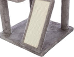 TRIXIE Pepito 39.4" Cat Tower, 3-Level Cat Tree with Sisal Scratching Posts and Ramp, Plush Condo and Hammock